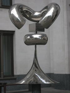 A Sculpture outside WestLB 